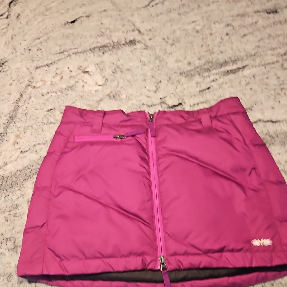 Purple Quilted Skirt